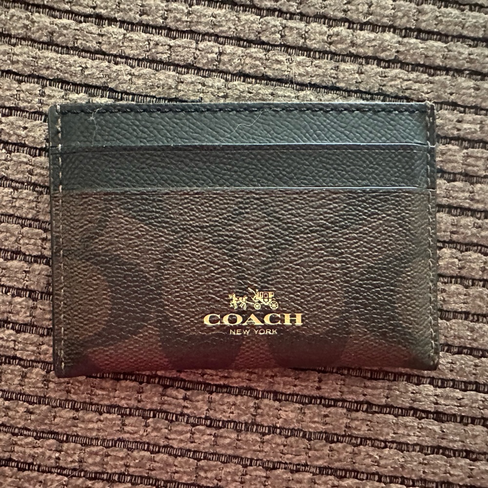 Coach Card Holder